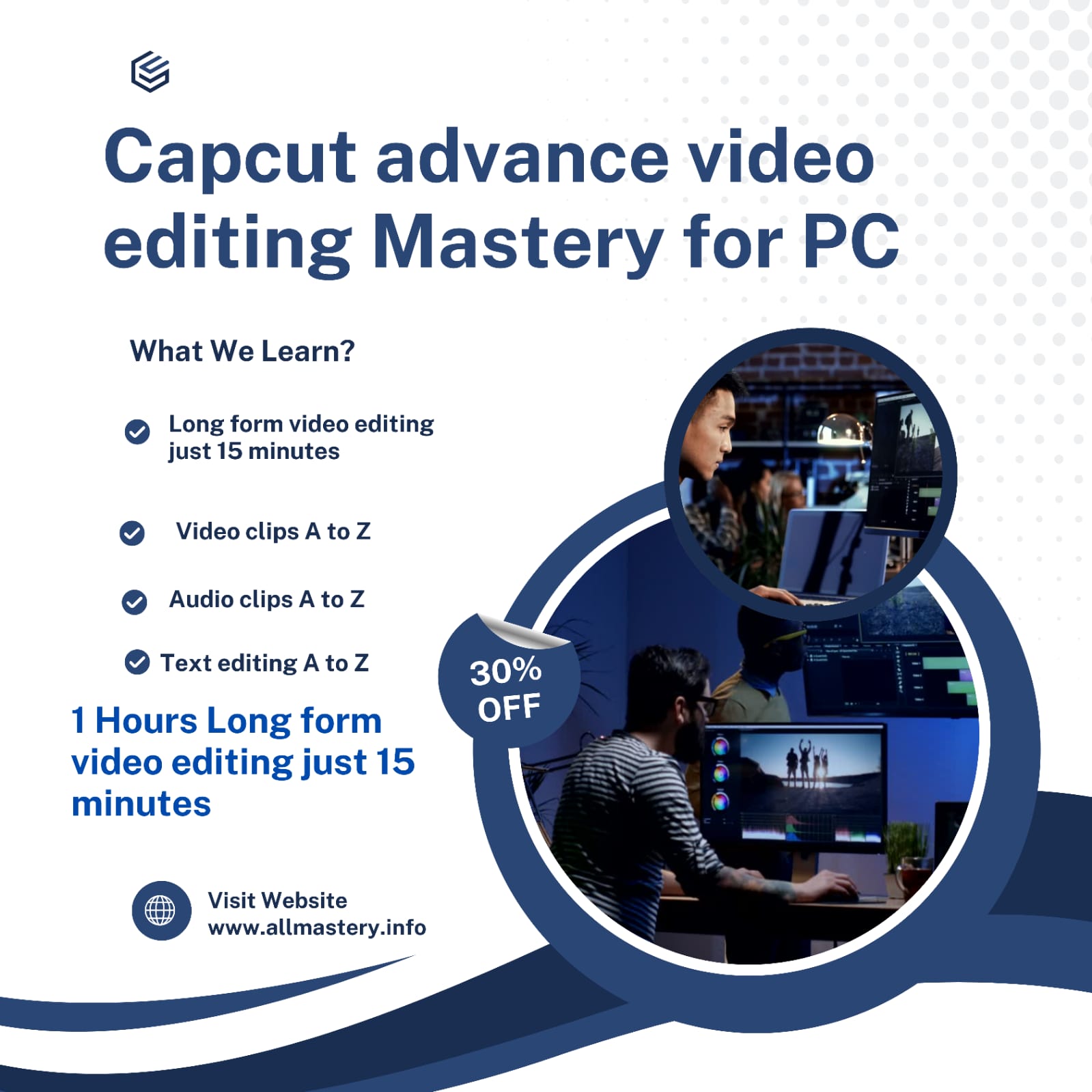 Capcut advanced video editing mastery for pc ( Upcoming course )